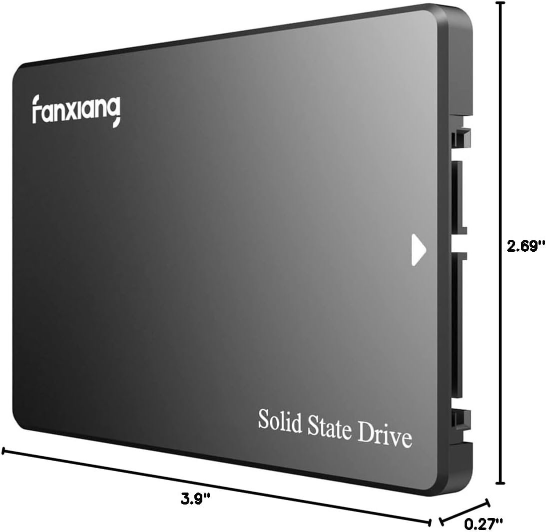 2TB SATA3 6Gb/s 2.5英寸固态硬盘 留学生宿舍笔记本升级 极速加载海量论文视频 深夜高效学习不卡顿