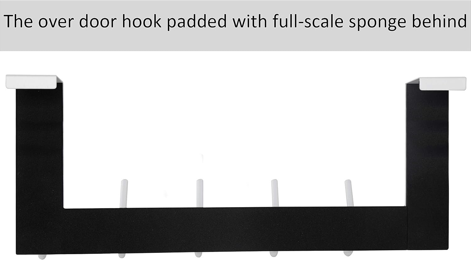 宿舍门后6钩挂架：留学生小公寓速挂湿毛巾外套，瞬间整洁省空间如家