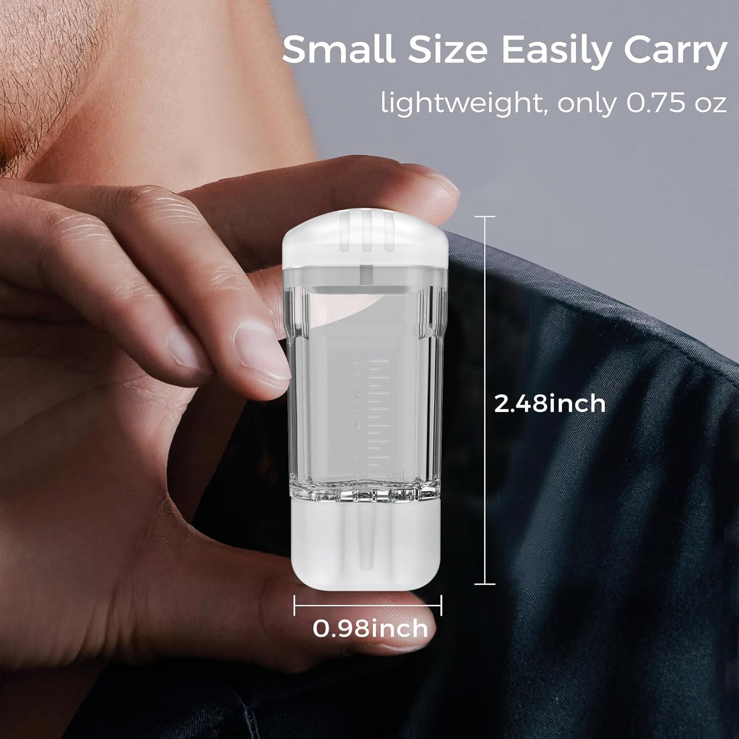 留学生宿舍速涂米诺地尔生发精华精准头皮按摩梳2件易用工具