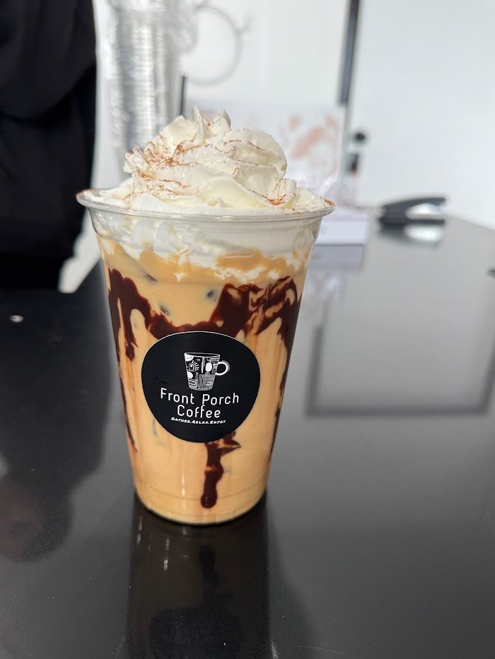 在Texas City的留学日常，Front Porch Coffee一杯热饮就让我找回舒坦的烟火气