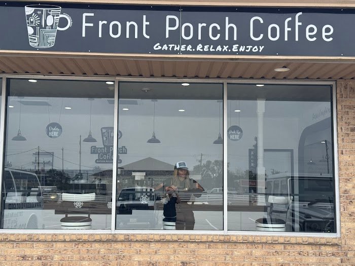 在Texas City的留学日常，Front Porch Coffee一杯热饮就让我找回舒坦的烟火气