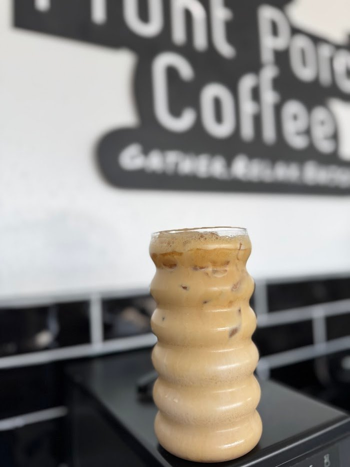 在Texas City的留学日常，Front Porch Coffee一杯热饮就让我找回舒坦的烟火气