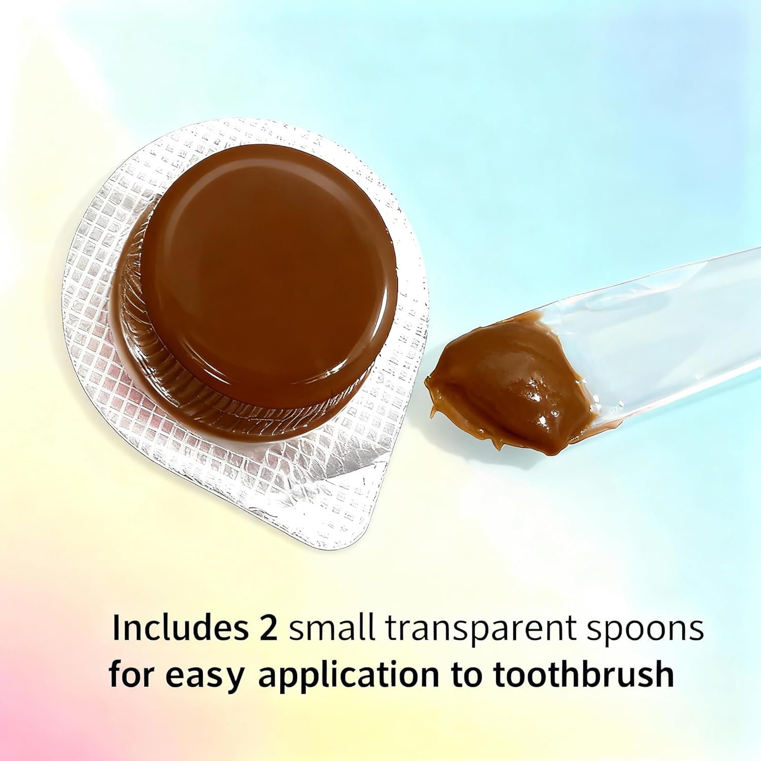 牙齿抛光膏15粗（棕咖风味）带2勺，留学生宿舍速去咖啡渍亮白笑容