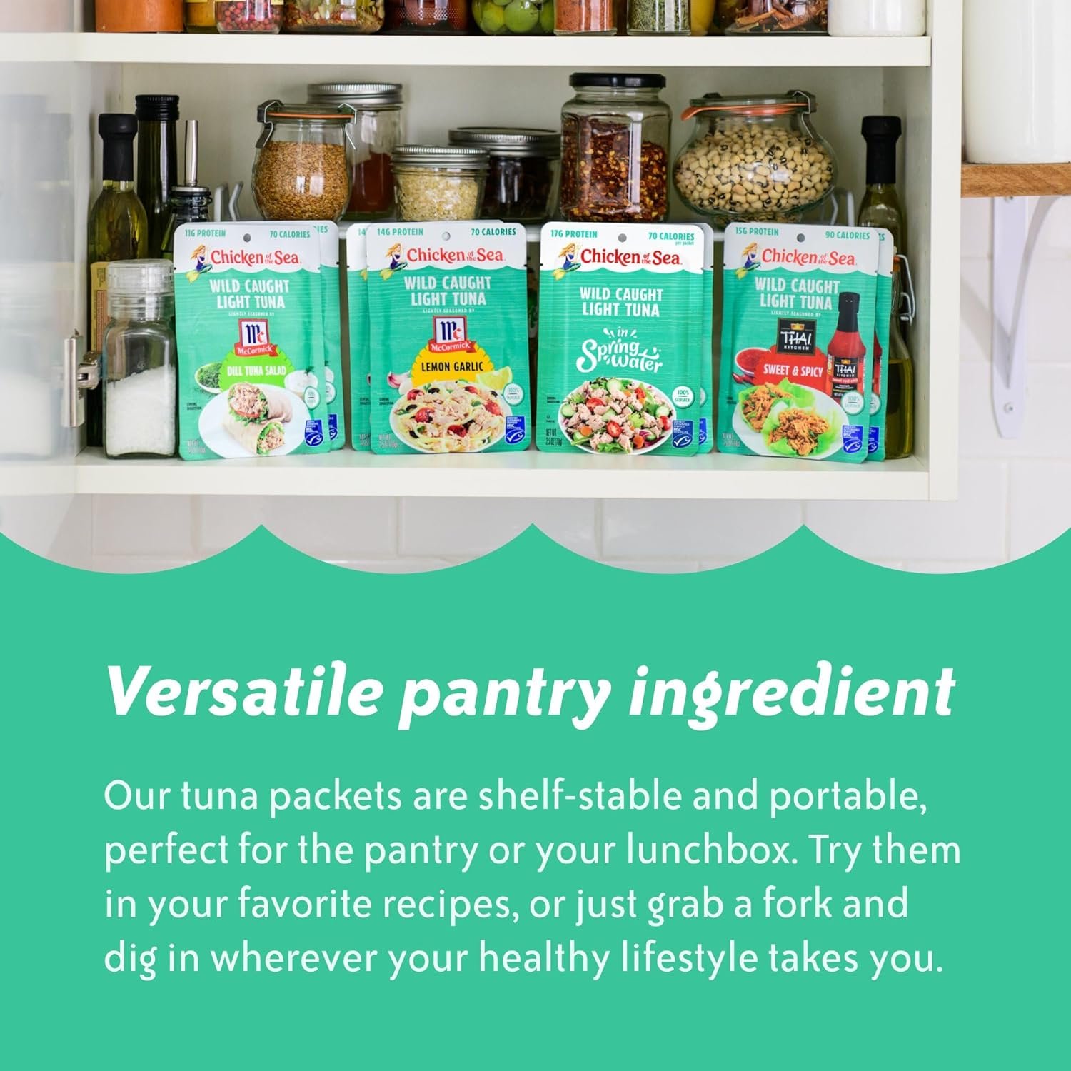 高蛋白泉水金枪鱼2.5盎司小包12装 – 留学生宿舍深夜复习即撕即食能量补给 高蛋白泉水金枪鱼2.5盎司小包12装 – 留学生宿舍深夜复习即撕即食能量补给