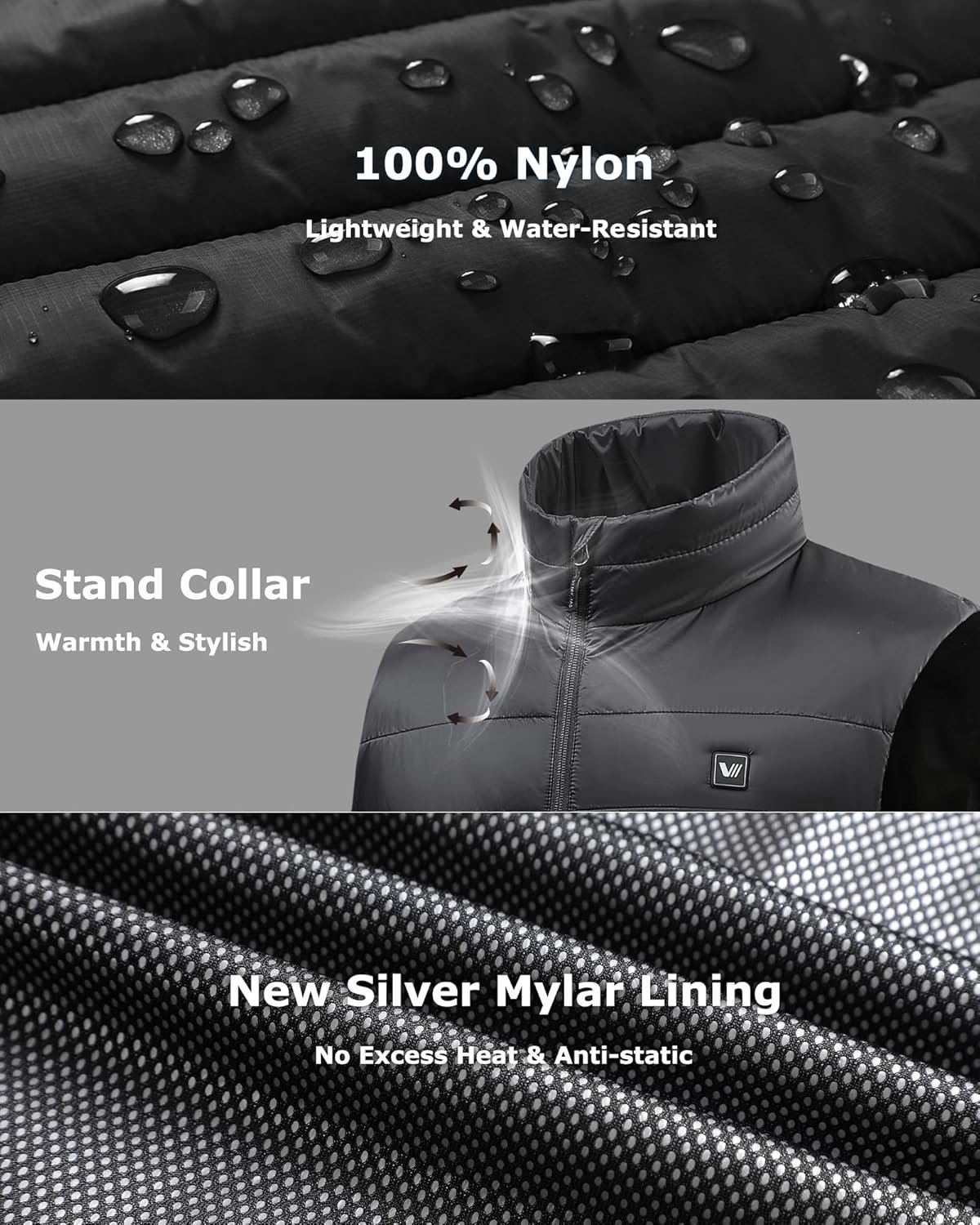 女性電池加熱輕質背心 海外冬日校園騎行瞬間暖身 女性電池加熱輕質背心 海外冬日校園騎行瞬間暖身