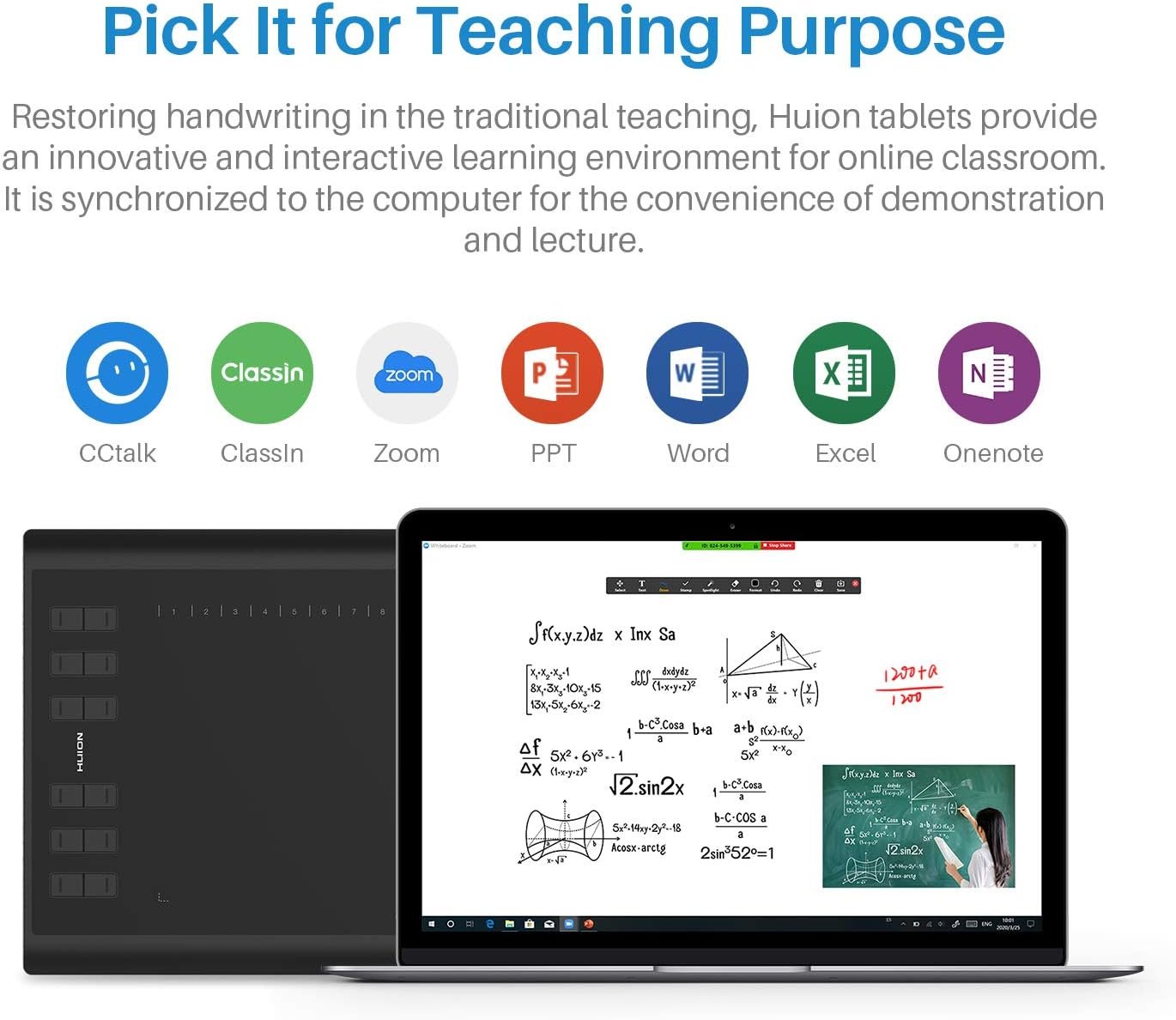 留学生宿舍数字艺术速绘板 8192压感无电池笔 12自定义热键 10x6.25英寸 兼容Mac Windows Android 留学生宿舍数字艺术速绘板 8192压感无电池笔 12自定义热键 10x6.25英寸 兼容Mac Windows Android