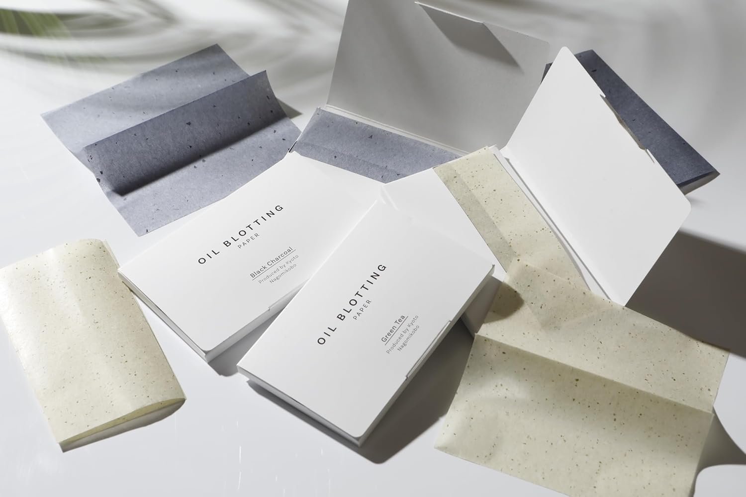 留学生宿舍速吸油纸100张2包 天然黑炭控油面巾 便携镜前一按清爽补妆