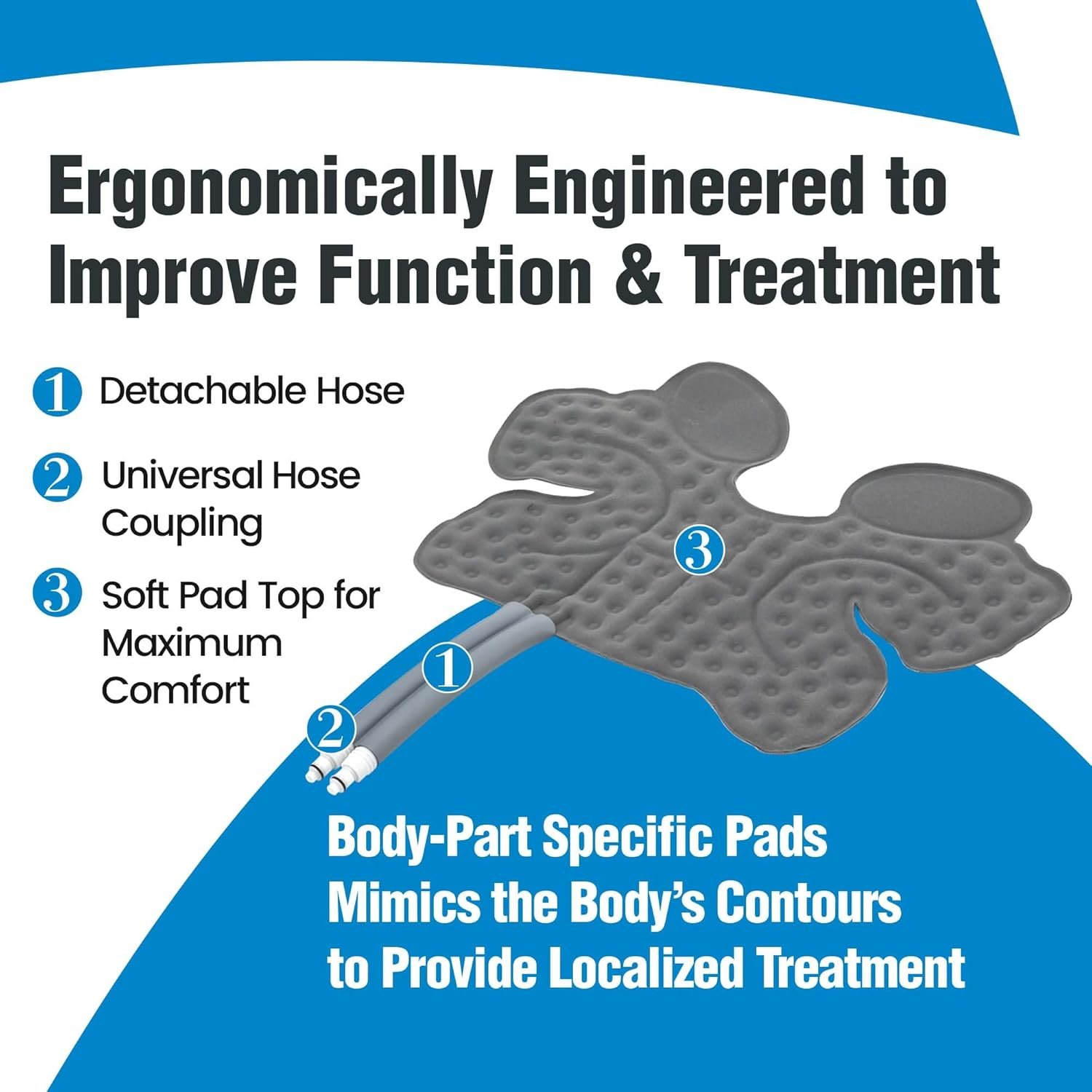 肩部冷敷疗法机系统带大垫-人体工学可调肩垫-留学生宿舍健身后速愈冰疗泵套件 肩部冷敷疗法机系统带大垫-人体工学可调肩垫-留学生宿舍健身后速愈冰疗泵套件