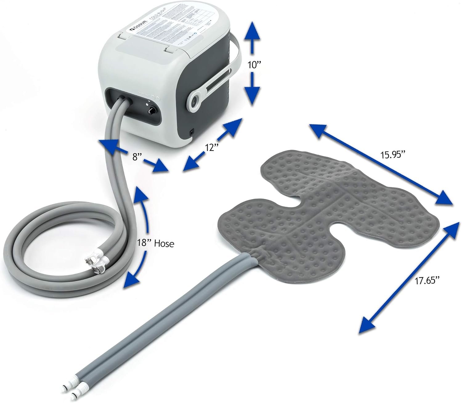 肩部冷敷疗法机系统带大垫-人体工学可调肩垫-留学生宿舍健身后速愈冰疗泵套件 肩部冷敷疗法机系统带大垫-人体工学可调肩垫-留学生宿舍健身后速愈冰疗泵套件