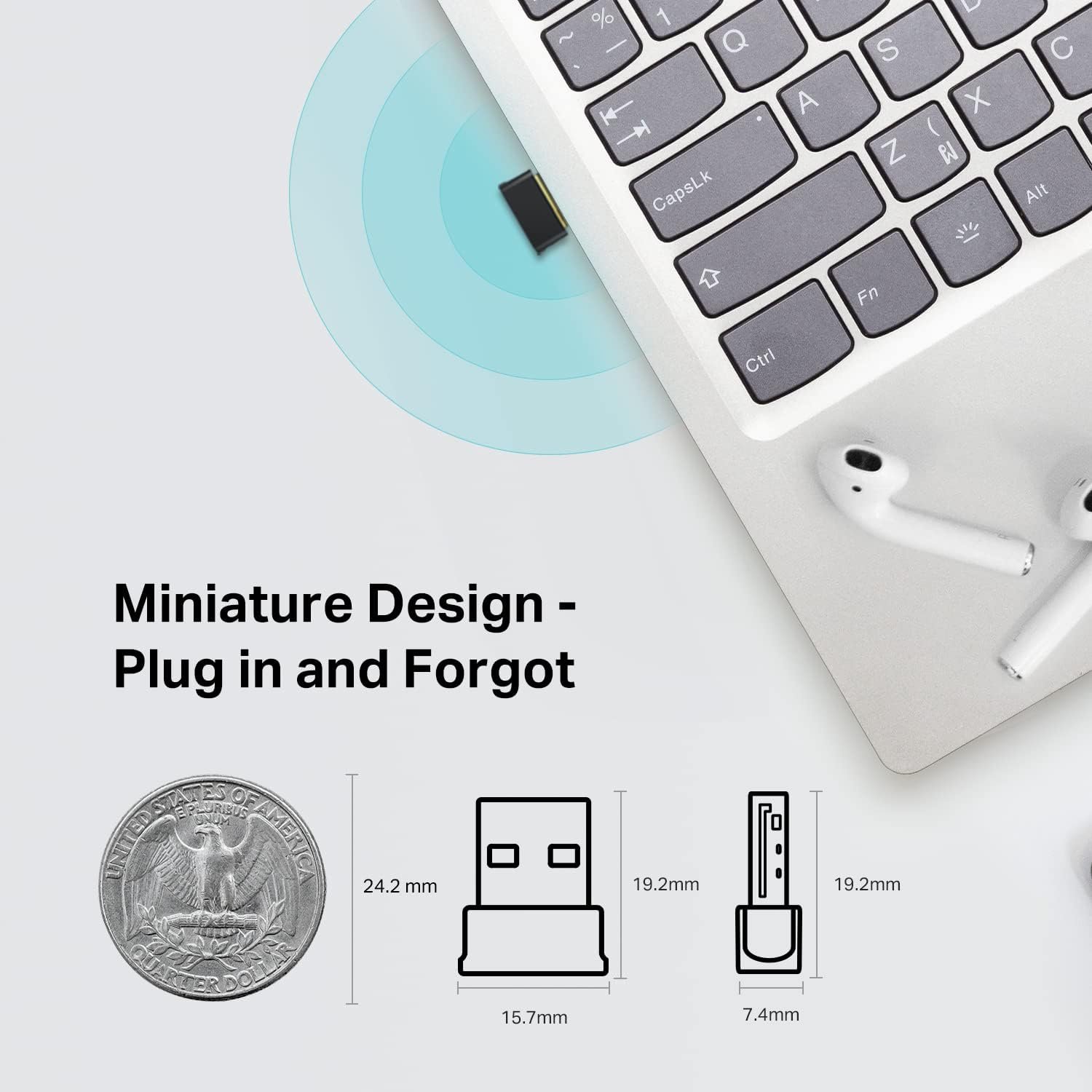 Nano 2合1 USB 蓝牙 WiFi 适配器 AC600 - 留学生宿舍桌面PC双频上网蓝牙4.2连接耳机,稳定视频家人缓解思乡不掉线 Nano 2合1 USB 蓝牙 WiFi 适配器 AC600 - 留学生宿舍桌面PC双频上网蓝牙4.2连接耳机,稳定视频家人缓解思乡不掉线