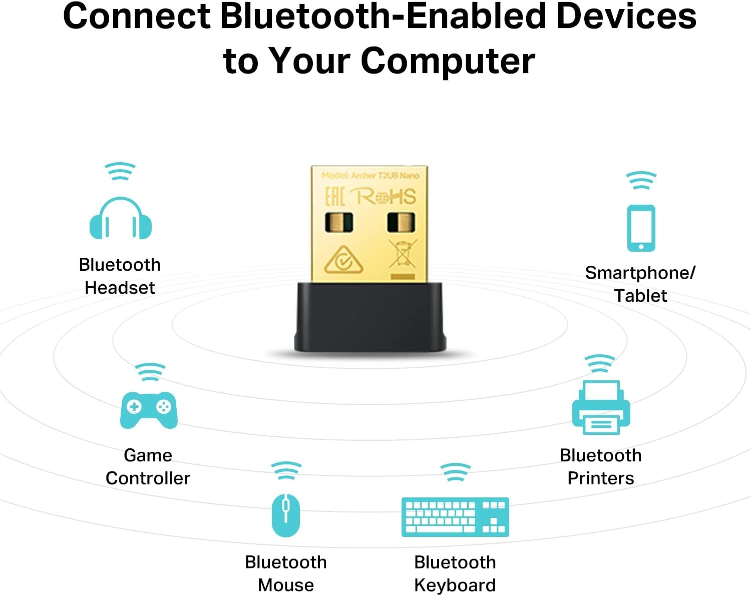 Nano 2合1 USB 蓝牙 WiFi 适配器 AC600 - 留学生宿舍桌面PC双频上网蓝牙4.2连接耳机,稳定视频家人缓解思乡不掉线 Nano 2合1 USB 蓝牙 WiFi 适配器 AC600 - 留学生宿舍桌面PC双频上网蓝牙4.2连接耳机,稳定视频家人缓解思乡不掉线