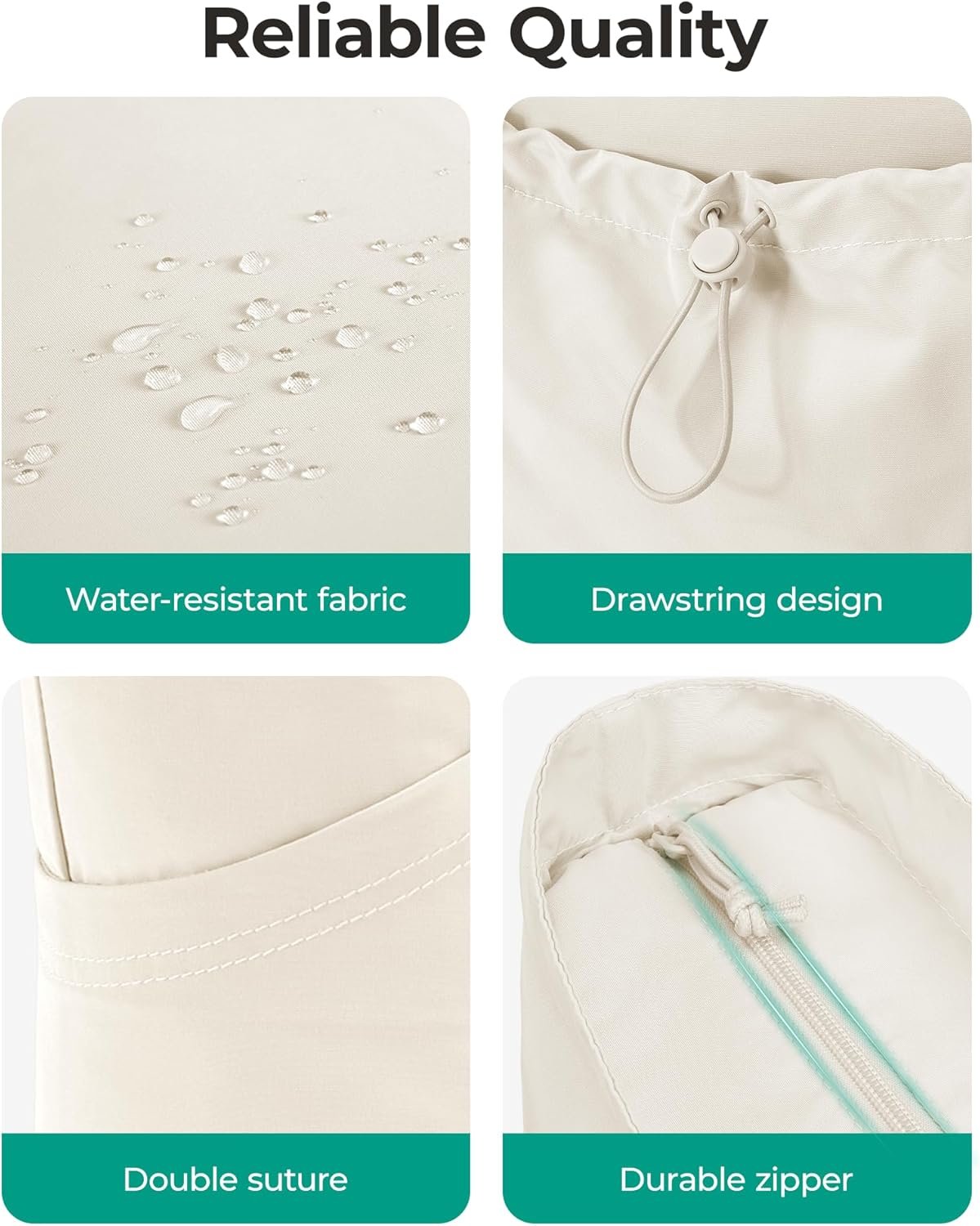 可折叠大容量托特包 内置抽绳分隔包 留学生海外周末海滩出游省宿舍空间肩背手提包