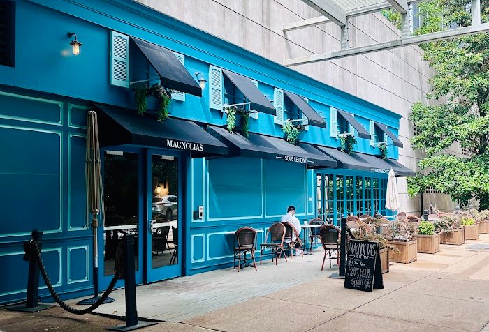 德州达拉斯Magnolias Sous Le Pont，留学生赶完Due后最踏实的烟火一餐