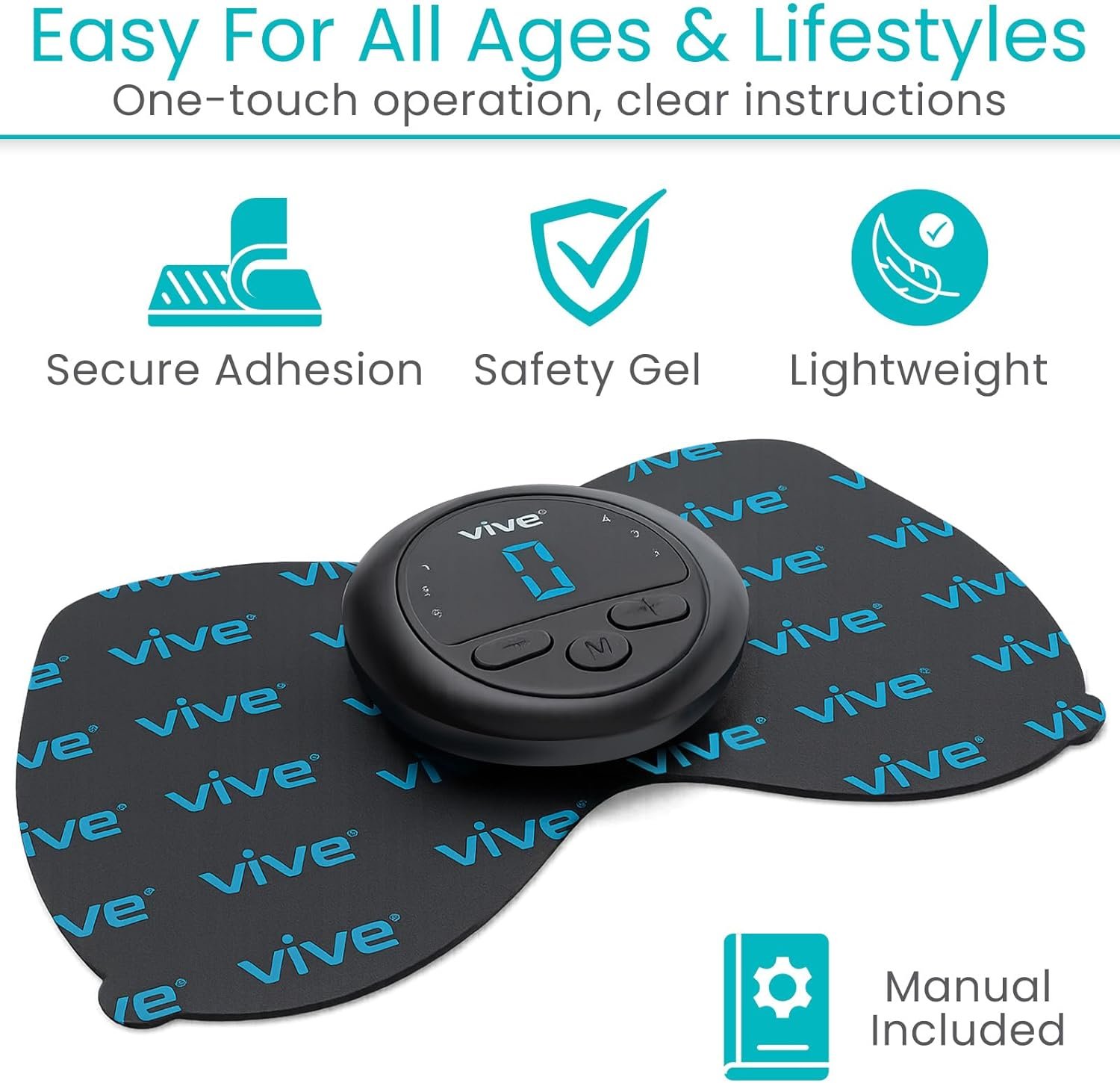 6模式无线TENS肌肉刺激仪 - 留学生宿舍熬夜学习后快速缓解肩颈酸痛的便携恢复神器 6模式无线TENS肌肉刺激仪 - 留学生宿舍熬夜学习后快速缓解肩颈酸痛的便携恢复神器