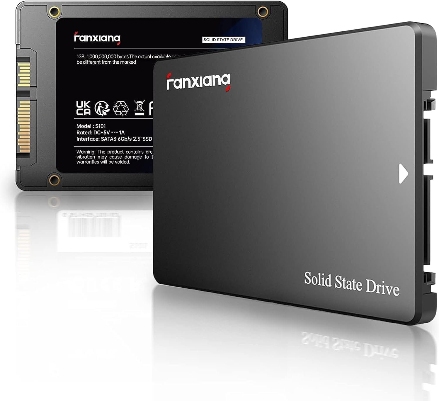 2TB SATA3 6Gb/s 2.5英寸固态硬盘 留学生宿舍笔记本升级 极速加载海量论文视频 深夜高效学习不卡顿
