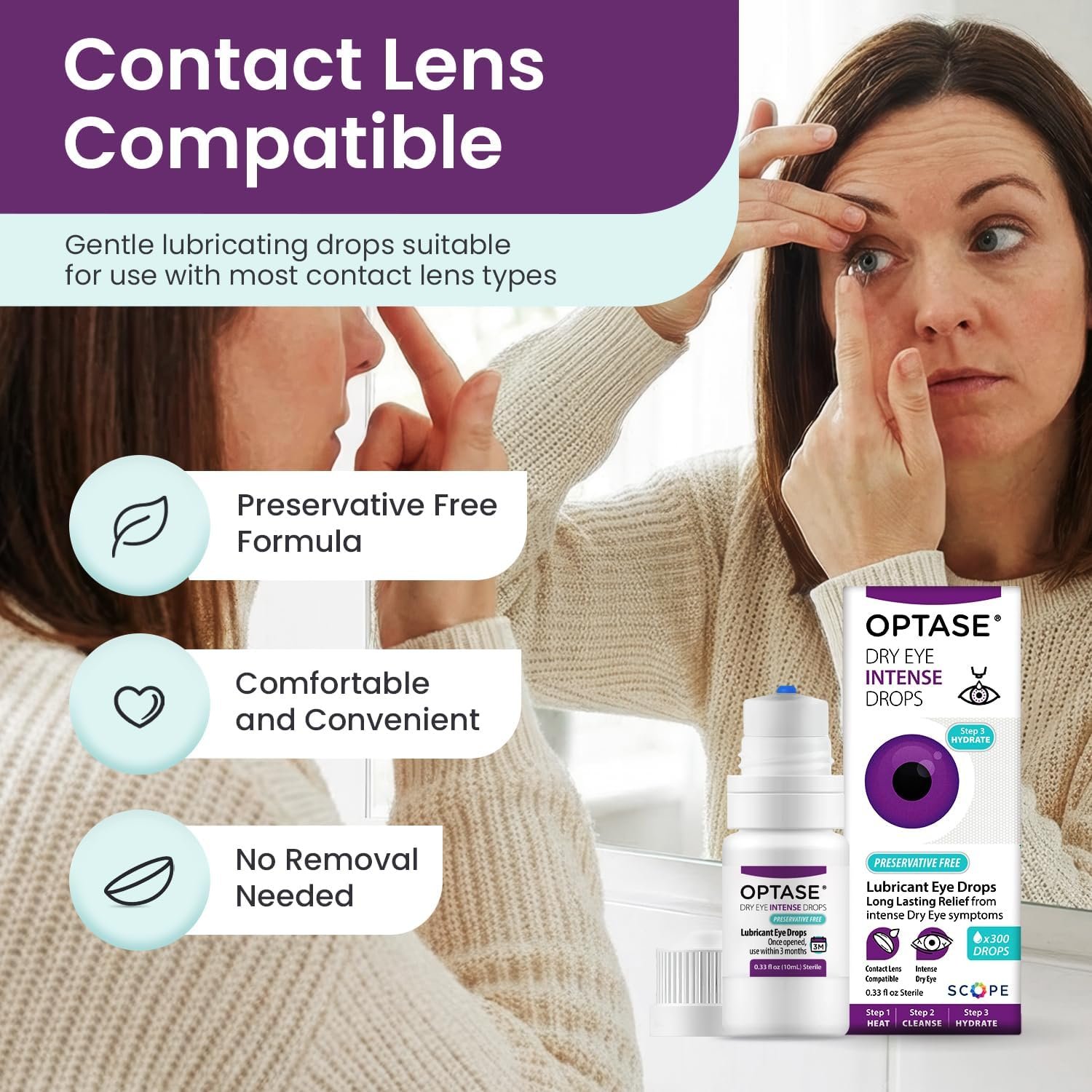 无防腐剂干眼保湿眼药水 多剂量瓶300剂 留学生图书馆熬夜刷题眼部急救 10ml便携舒缓 无防腐剂干眼保湿眼药水 多剂量瓶300剂 留学生图书馆熬夜刷题眼部急救 10ml便携舒缓